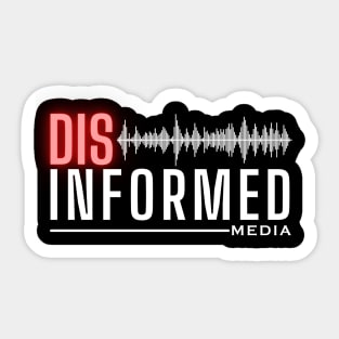 Disinformed Media Sticker